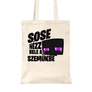 Homok Minecraft vászontáska - Sose nézz bele a szemükbe - Enderman