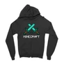 Fekete Minecraft zipzáros pulóver - Swords