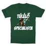 Sötétzöld Minecraft gyerek rövid ujjú póló - Túlélő specialista