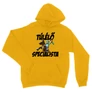 Sárga Minecraft unisex kapucnis pulóver - Túlélő specialista