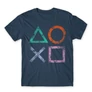 Denim PlayStation - férfi rövid ujjú póló - Symbols