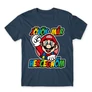 Denim Super Mario férfi rövid ujjú póló - Herceg