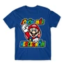 Királykék Super Mario férfi rövid ujjú póló - Herceg