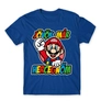 Kép 12/24 - Királykék Super Mario férfi rövid ujjú póló - Herceg