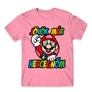 Kép 23/24 - Világos rózsaszín Super Mario férfi rövid ujjú póló - Herceg
