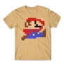Homok Super Mario férfi rövid ujjú póló - Jump