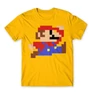 Sárga Super Mario férfi rövid ujjú póló - Jump