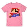 Kép 23/24 - Világos rózsaszín Super Mario férfi rövid ujjú póló - Jump