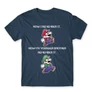 Denim Super Mario férfi rövid ujjú póló - Remember