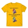 Kép 16/24 - Sárga Super Mario férfi rövid ujjú póló - Remember