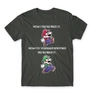 Kép 19/24 - Sötétszürke Super Mario férfi rövid ujjú póló - Remember