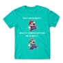 Türkiz Super Mario férfi rövid ujjú póló - Remember