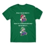 Zöld Super Mario férfi rövid ujjú póló - Remember