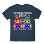 Denim Super Mario férfi rövid ujjú póló - Super Mario Bros