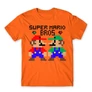 Narancs Super Mario férfi rövid ujjú póló - Super Mario Bros