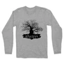 Sportszürke Harry Potter férfi hosszú ujjú póló - Always Tree silhouette