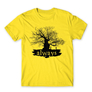 Kép 8/25 - Citromsárga Harry Potter férfi rövid ujjú póló - Always Tree silhouette