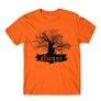 Kép 14/25 - Narancs Harry Potter férfi rövid ujjú póló - Always Tree silhouette