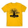 Kép 16/25 - Sárga Harry Potter férfi rövid ujjú póló - Always Tree silhouette
