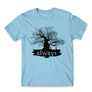 Világoskék Harry Potter férfi rövid ujjú póló - Always Tree silhouette