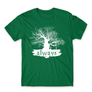 Kép 25/25 - Zöld Harry Potter férfi rövid ujjú póló - Always Tree silhouette