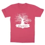 Pink Harry Potter gyerek rövid ujjú póló - Always Tree silhouette