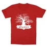 Piros Harry Potter gyerek rövid ujjú póló - Always Tree silhouette