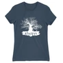 Denim Harry Potter női rövid ujjú póló - Always Tree silhouette