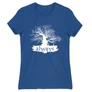Királykék Harry Potter női rövid ujjú póló - Always Tree silhouette