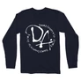 Sötétkék Harry Potter férfi hosszú ujjú póló - D.A Logo