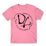 Világos rózsaszín Harry Potter férfi rövid ujjú póló - D.A Logo