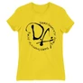 Citromsárga Harry Potter női rövid ujjú póló - D.A Logo
