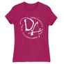 Pink Harry Potter női rövid ujjú póló - D.A Logo