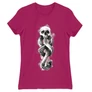 Pink Harry Potter női rövid ujjú póló - Dark mark watercolor