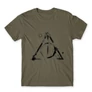 Cink Harry Potter férfi rövid ujjú póló - Deathly hallows symbol