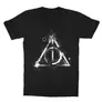 Kép 1/14 - Fekete Harry Potter gyerek rövid ujjú póló - Deathly hallows symbol