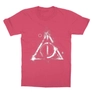 Kép 8/14 - Pink Harry Potter gyerek rövid ujjú póló - Deathly hallows symbol