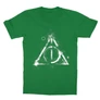 Zöld Harry Potter gyerek rövid ujjú póló - Deathly hallows symbol