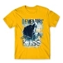 Sárga Harry Potter férfi rövid ujjú póló - Dementor' s Kiss