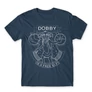 Denim Harry Potter férfi rövid ujjú póló - Dobby Lineart