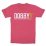 Pink Harry Potter gyerek rövid ujjú póló - Dobby saves Harry