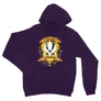 Sötétlila Harry Potter unisex kapucnis pulóver - Future Hufflepuff