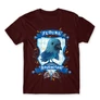 Bordó Harry Potter férfi rövid ujjú póló - Future Ravenclaw