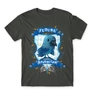 Sötétszürke Harry Potter férfi rövid ujjú póló - Future Ravenclaw