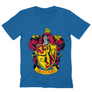 Kép 5/12 - Királykék Harry Potter férfi V-nyakú póló - Griffendél logó
