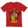 Kép 6/12 - Piros Harry Potter férfi V-nyakú póló - Griffendél logó