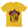 Kép 7/12 - Sárga Harry Potter férfi V-nyakú póló - Griffendél logó