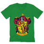 Kép 12/12 - Zöld Harry Potter férfi V-nyakú póló - Griffendél logó