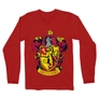 Kép 4/6 - Piros Harry Potter férfi hosszú ujjú póló - Griffendél logó