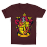 Kép 3/13 - Bordó Harry Potter gyerek rövid ujjú póló - Griffendél logó